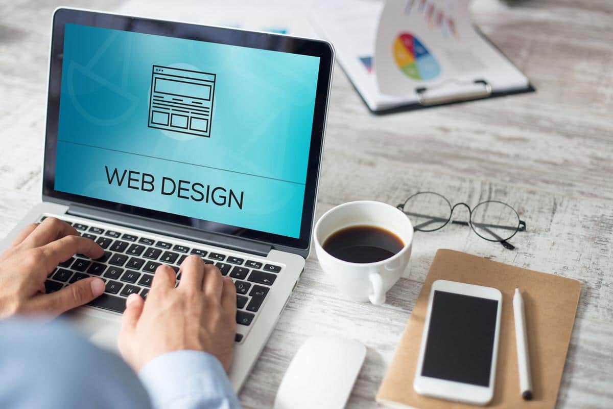 new website web design business objectives
